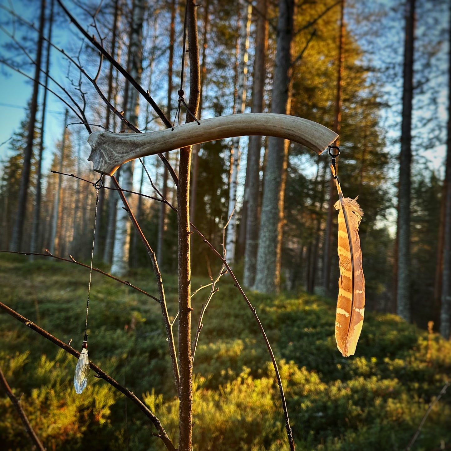 Sun catcher / talisman "long"