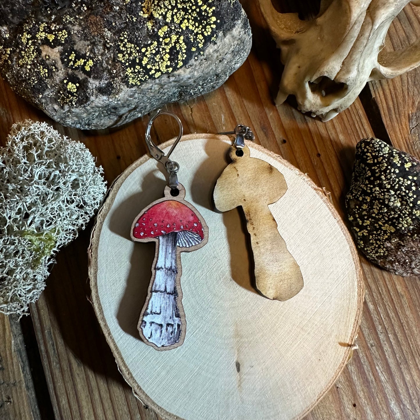 Amanita earrings