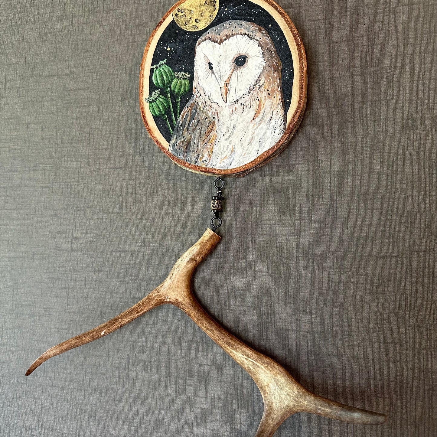 THE BARN OWL AND THE POPPY, mystery, mediumship, oneirism