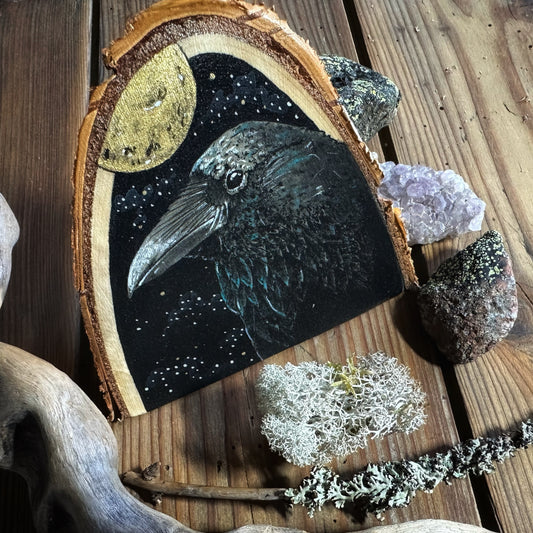 The Raven, intelligence, magic, death