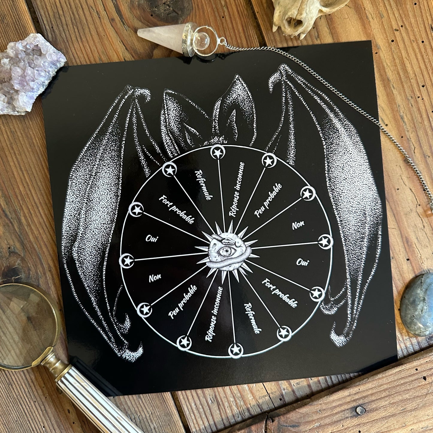 Dowsing board