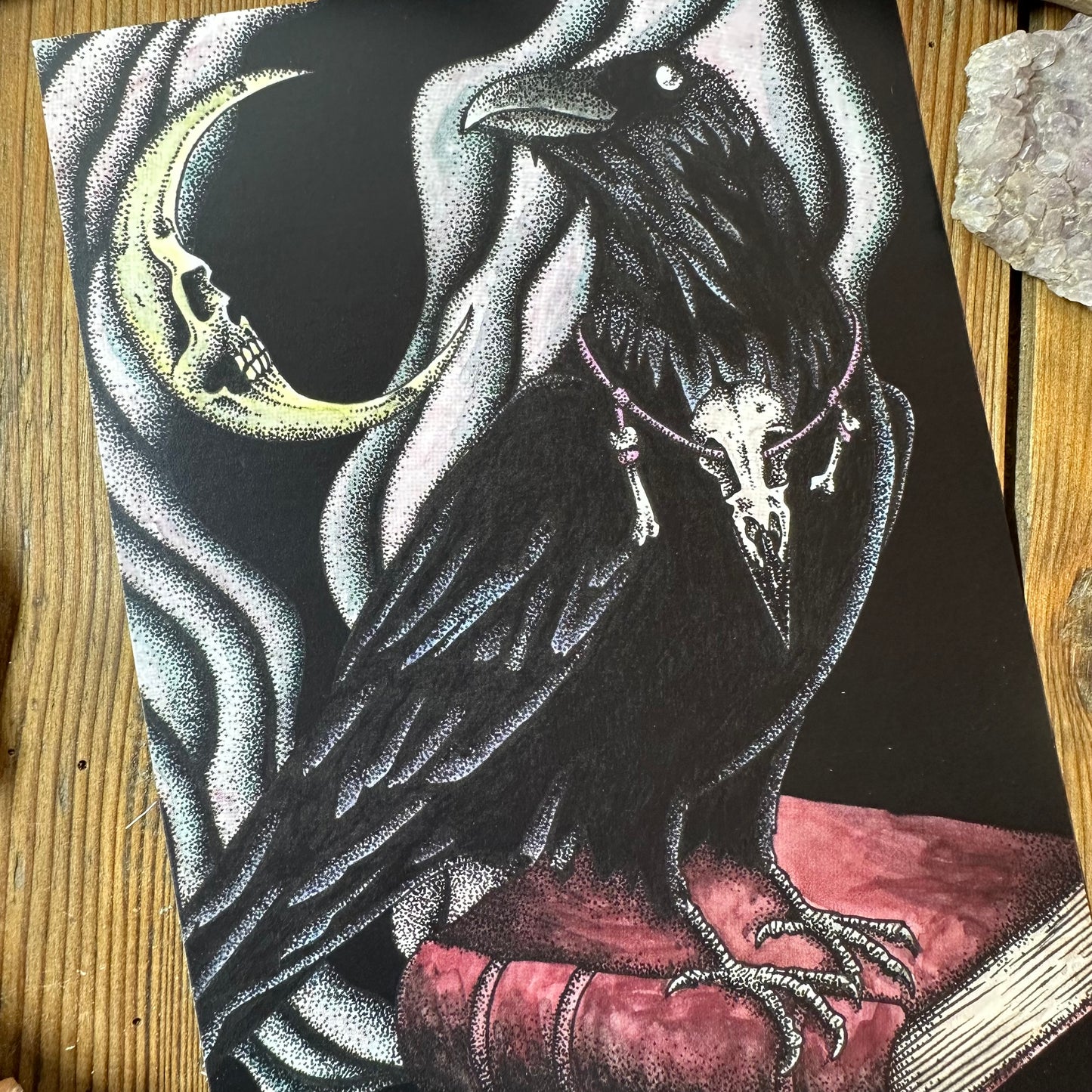 Illustration Grand corbeau