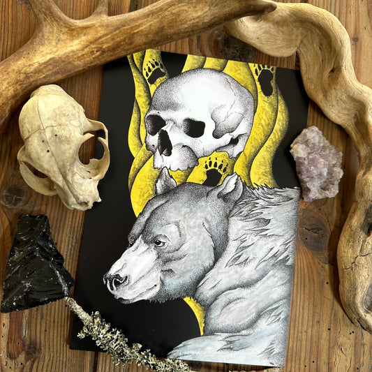 Illustration Ours brun