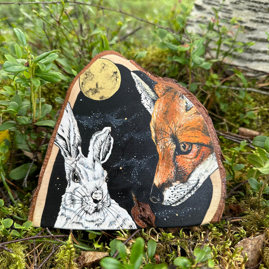 THE HARE AND THE FOX, witchcraft, independence, cunning