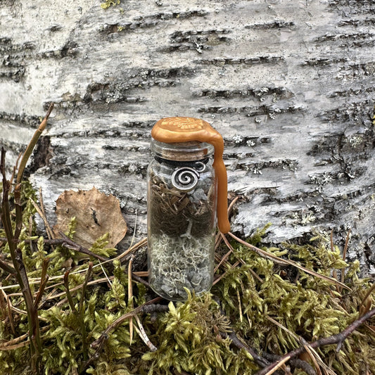 "Forest" Spell jar