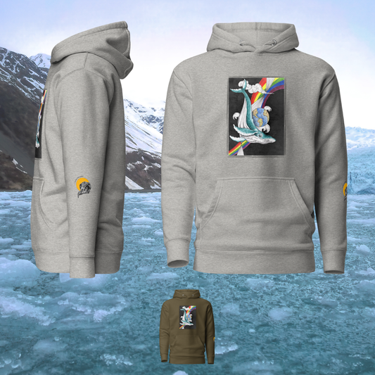 Sweat à Capuche baleine