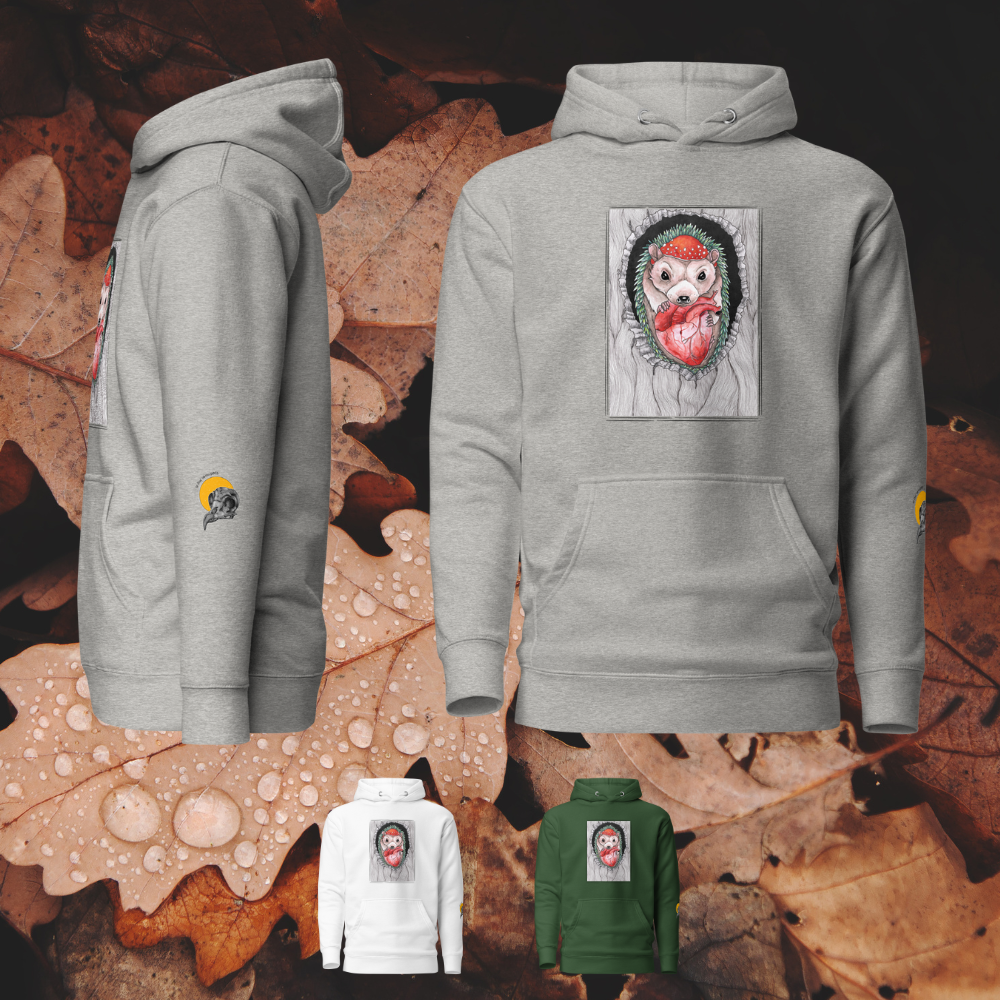 Sweat à Capuche hérisson