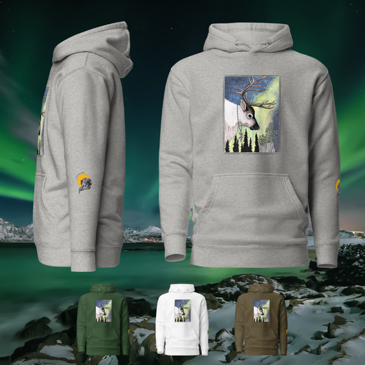 Sweat à Capuche renne