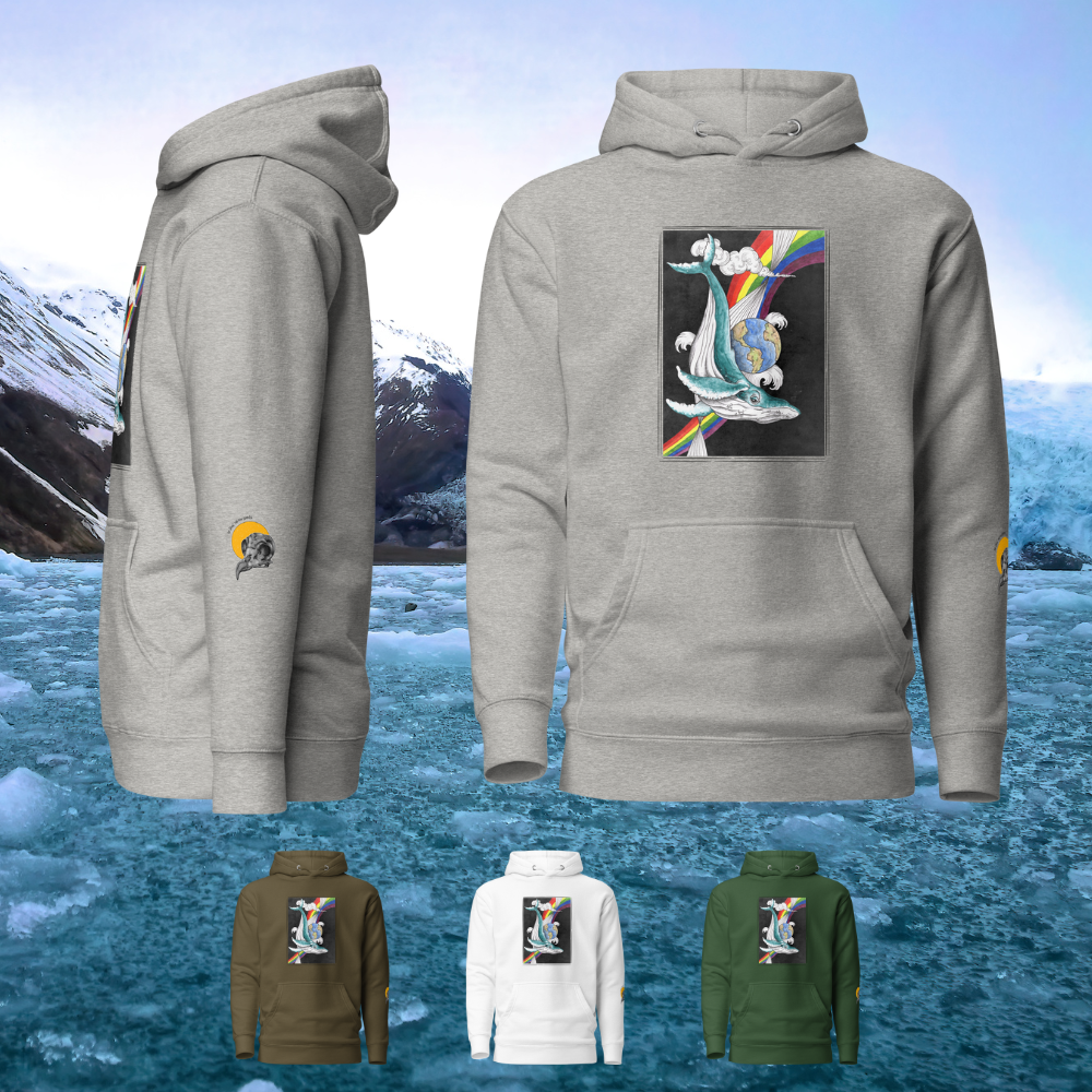 Sweat à Capuche baleine