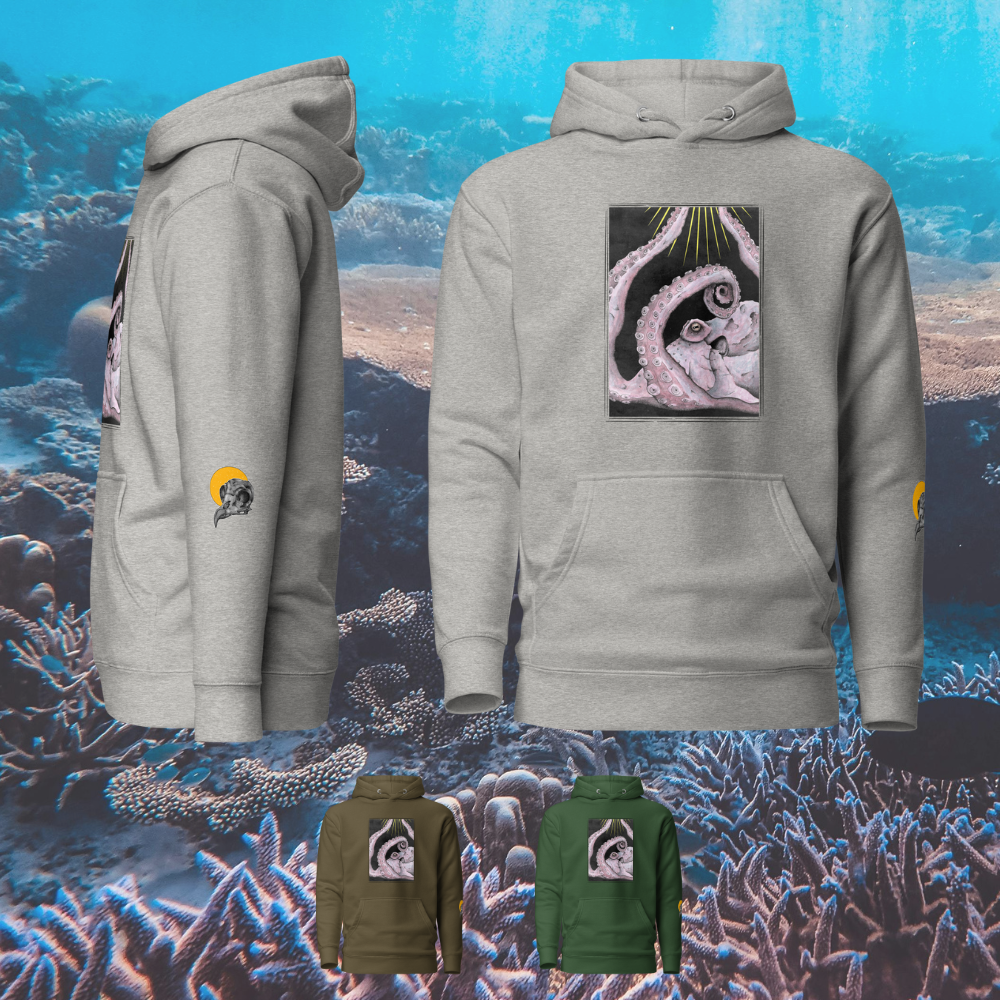 Sweat à Capuche octopus