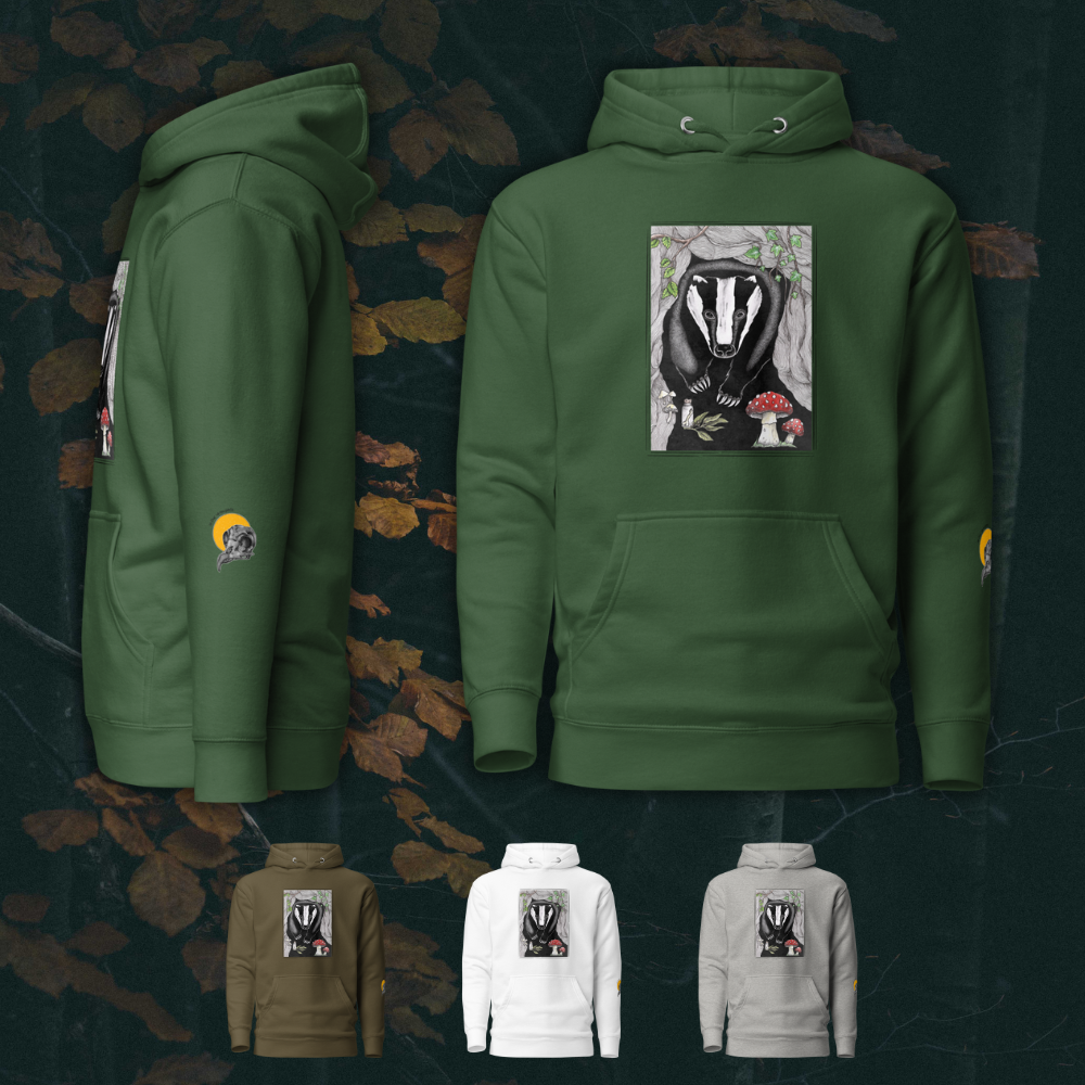 Sweat à Capuche blaireau