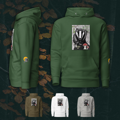 Sweat à Capuche blaireau