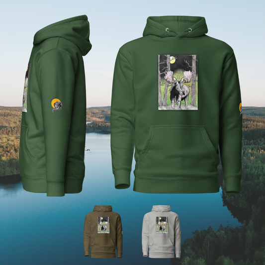 Sweat à Capuche élan