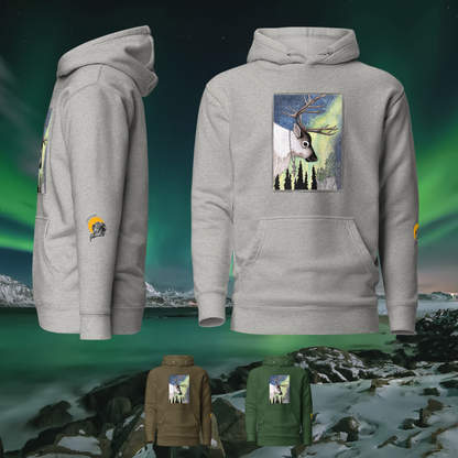 Sweat à Capuche renne