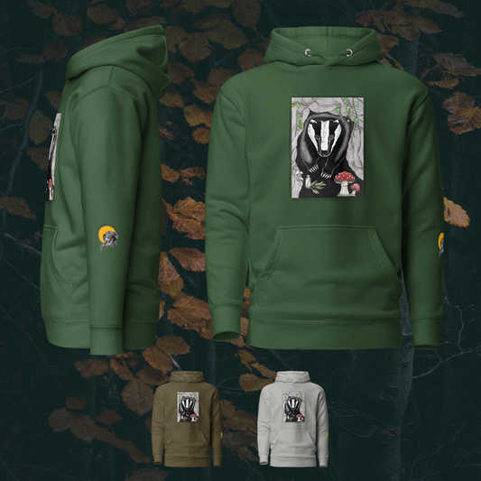 Sweat à Capuche blaireau