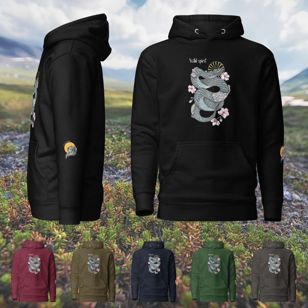 Sweat à Capuche "Wild spirit"