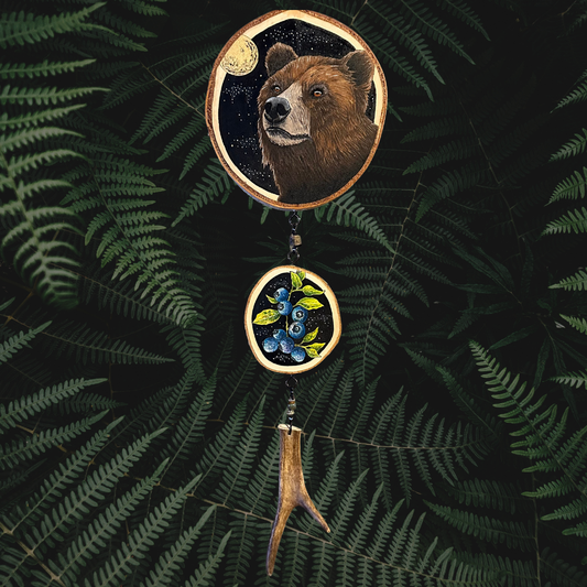 THE BROWN BEAR AND THE BLUEBERRIES, origin, power, dynamism