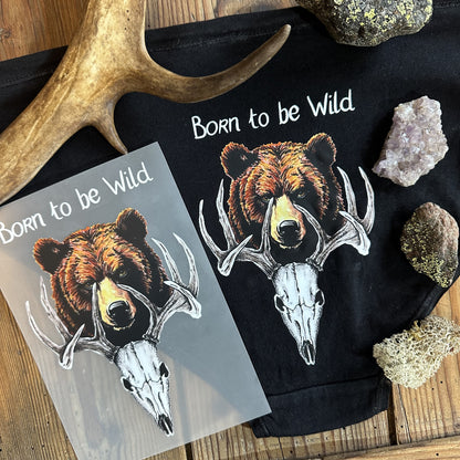Papier transfert "Born to be wild"