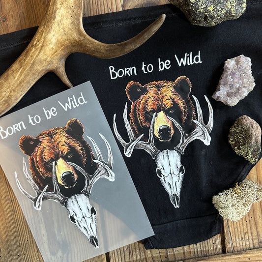 Papier transfert "Born to be wild"